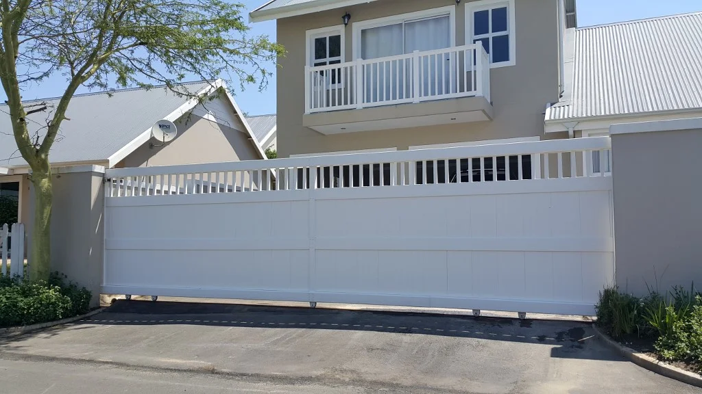 pvc gates driveway sliding